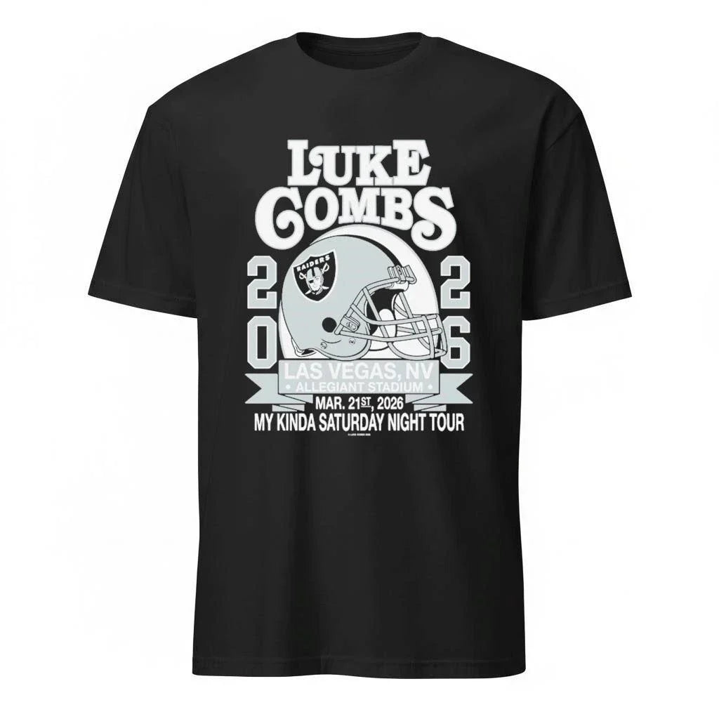 Luke Combs 2026 Las vegas Nv Allegiant Stadium Mar 21 2026 Kinda Saturday Night Tour Shirt