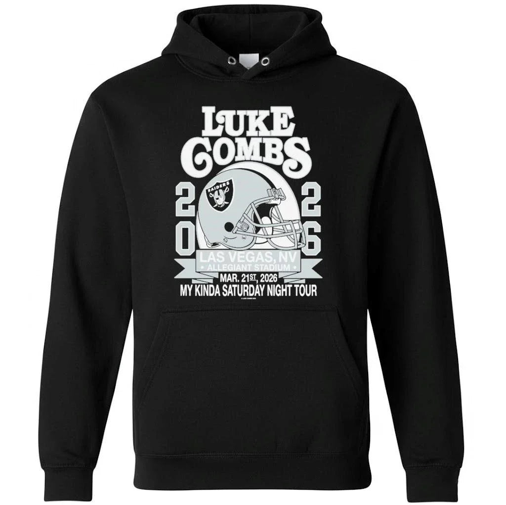 Luke Combs 2026 Las vegas Nv Allegiant Stadium Mar 21 2026 Kinda Saturday Night Tour Shirt