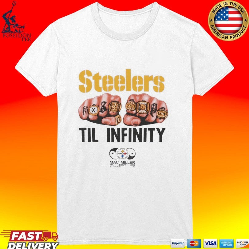 Mac Miller Steelers Til Infinity T-shirt