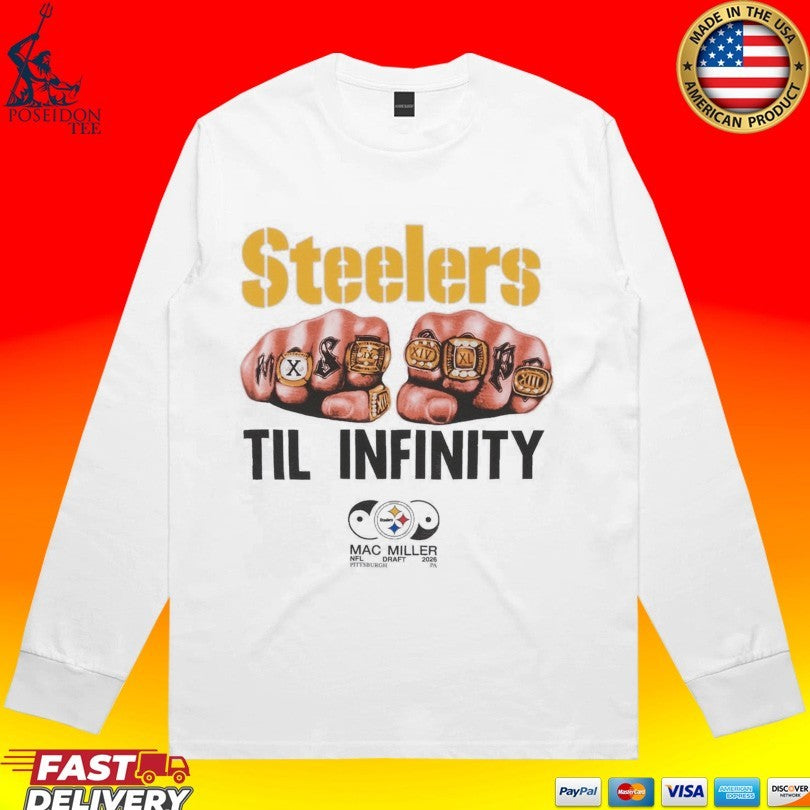 Mac Miller Steelers Til Infinity T-shirt