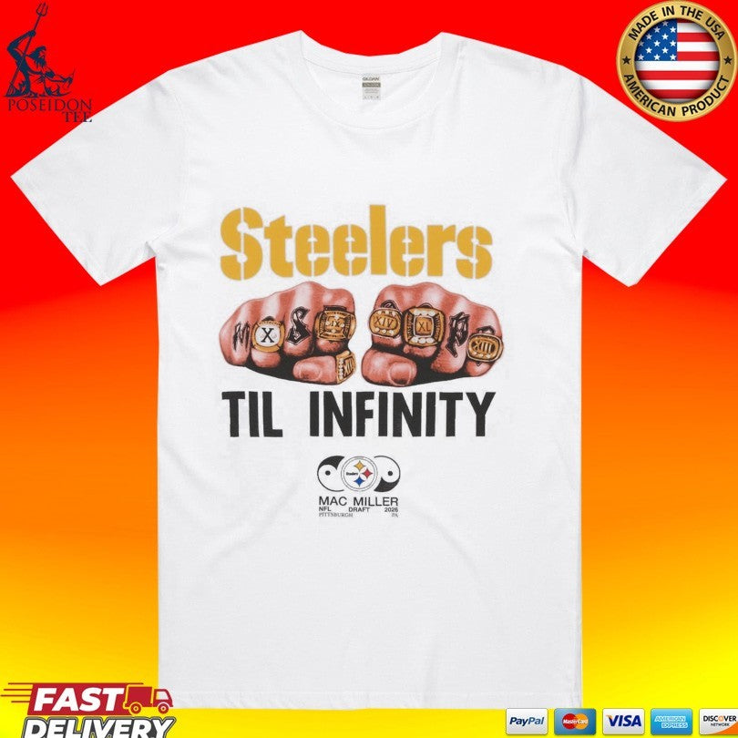 Mac Miller Steelers Til Infinity T-shirt
