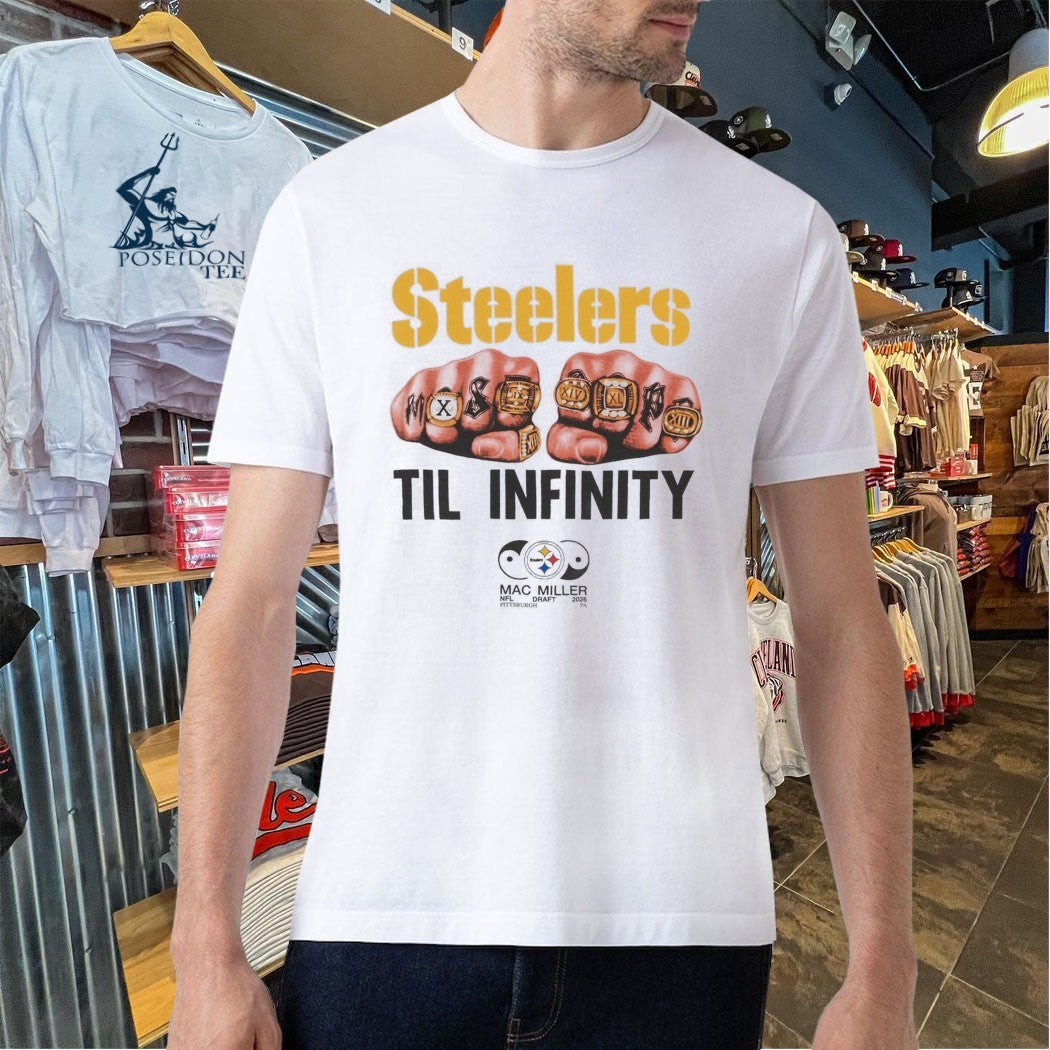 Mac Miller Steelers Til Infinity T-shirt