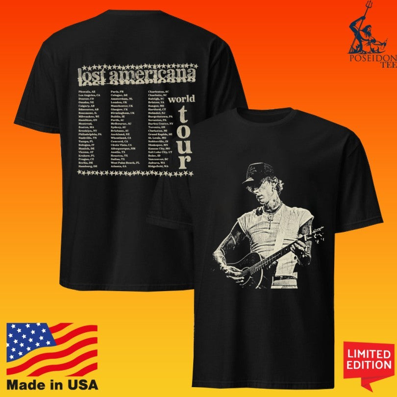 Machine Gun Kelly Lost Americana World Tour Dates Photo T-shirt