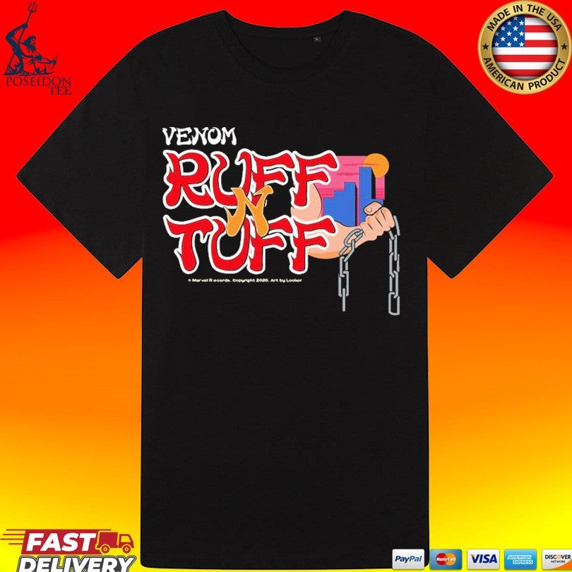 Marvel Records Ruff N Tuff Sunset Warrior T-shirt
