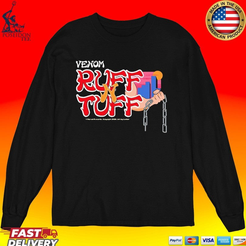 Marvel Records Ruff N Tuff Sunset Warrior T-shirt