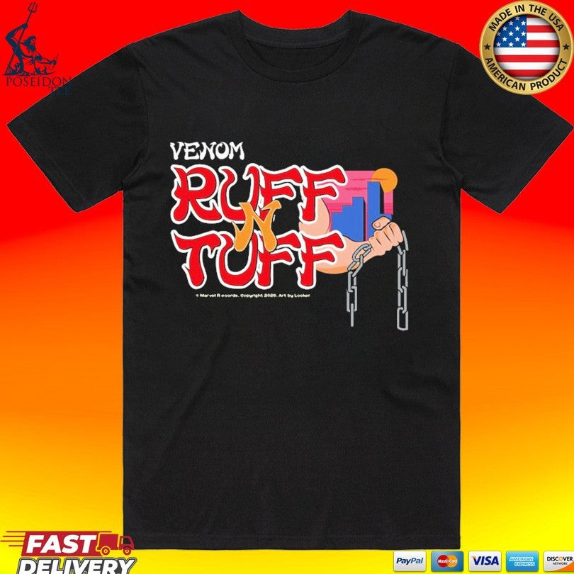 Marvel Records Ruff N Tuff Sunset Warrior T-shirt