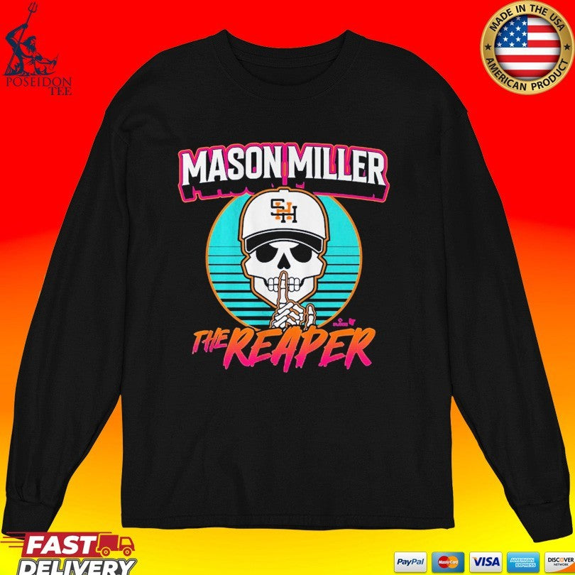 Mason Miller The Reaper Shhh Diego T-shirt