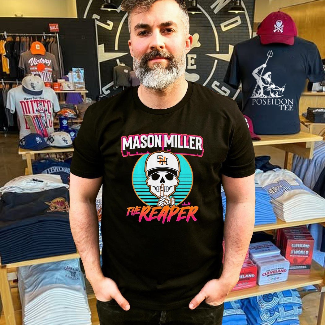 Mason Miller The Reaper Shhh Diego T-shirt