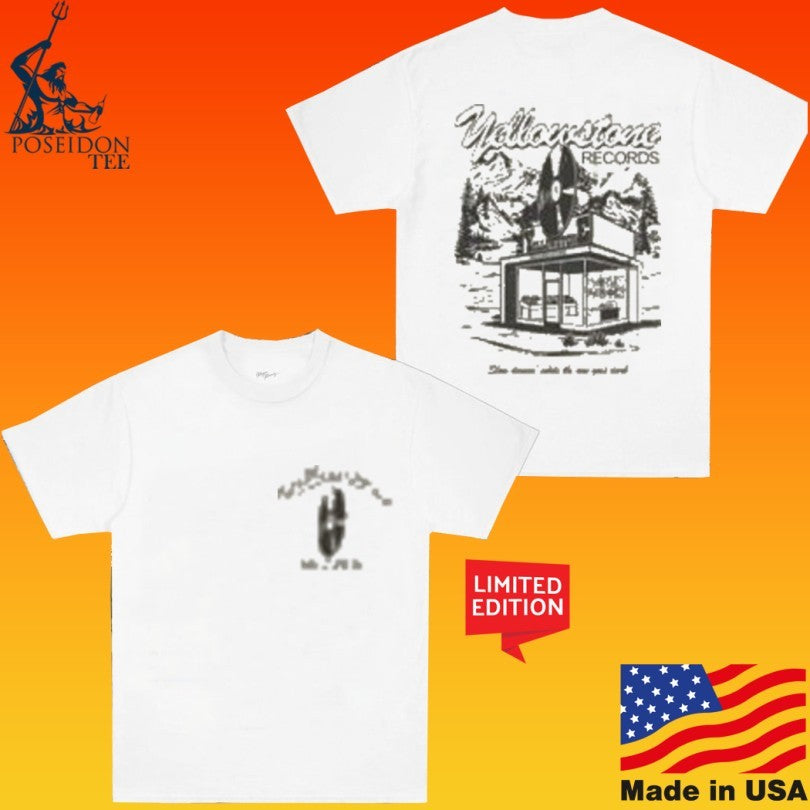 Matt Hansen Yellowstone Records T-shirt