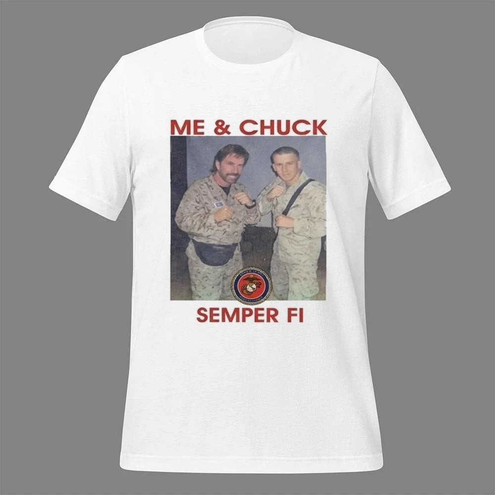 Me And Chuck Semper Fi Shirt