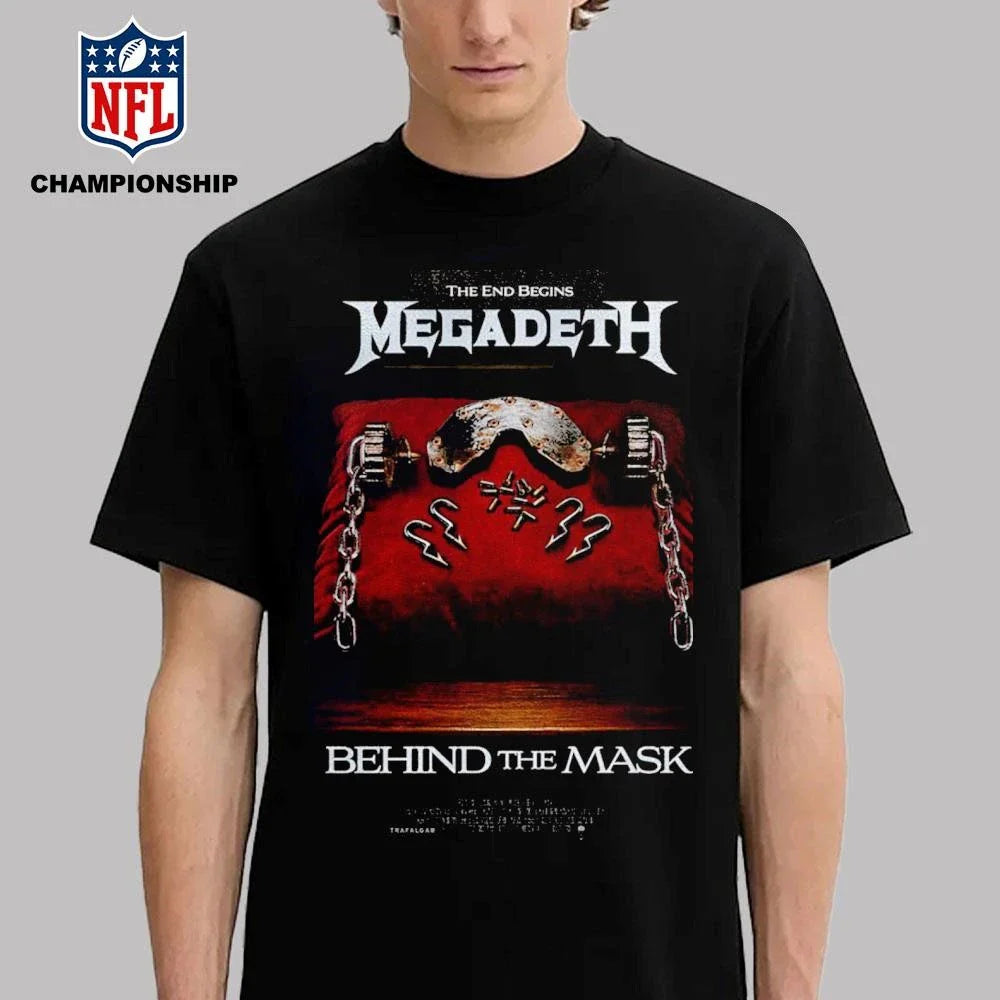 Megadeth Behind The Mask Tour Poster Shirt