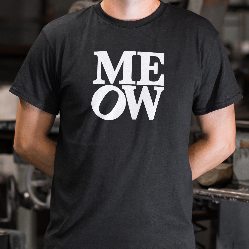 Meow Bold Typography Design