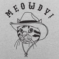 Meowdy Cat in Cowboy Hat