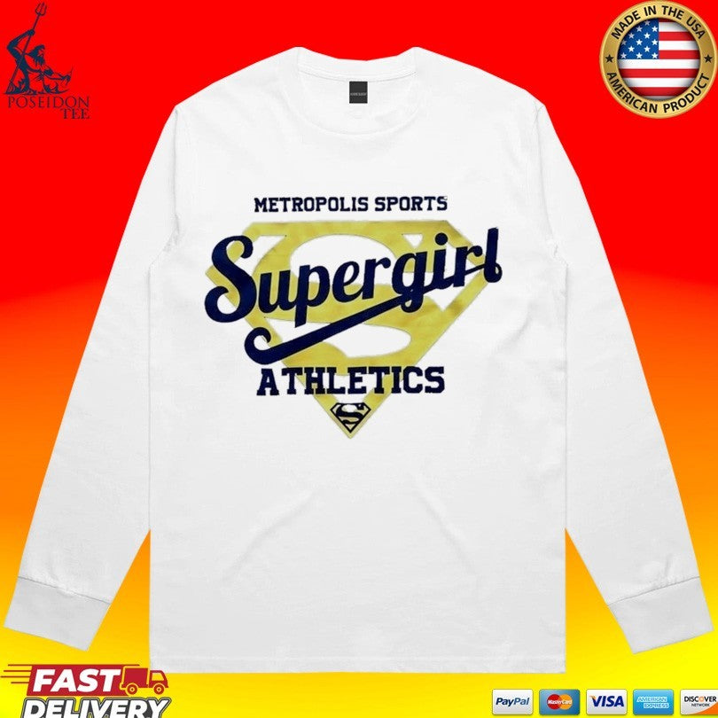 Metropolis Sports Supergirl Athletics Dc Comics T-shirt