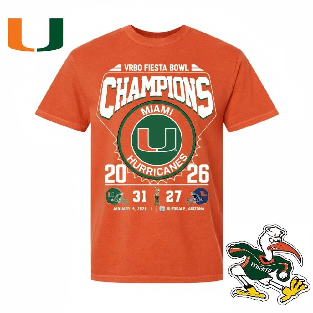 Miami Beats Ole Miss 31-27 Playoff Semifinal 2026 Shirt