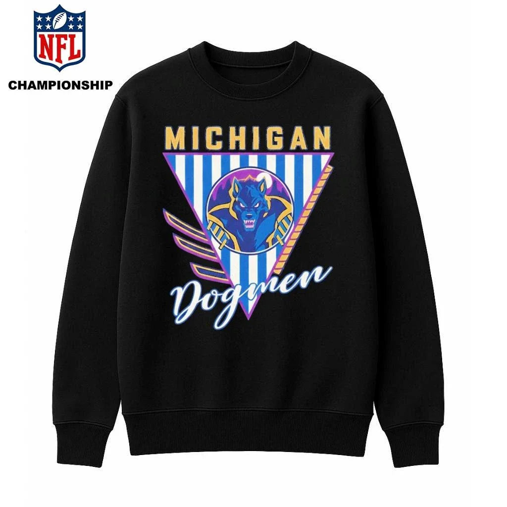 Michigan Dogmen Bimm Ridder Navy Retro Shirt