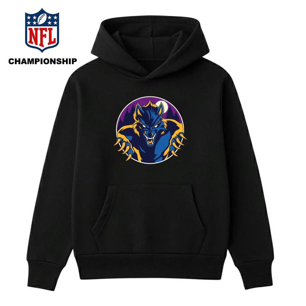 Michigan Dogmen Bimm Ridder Purple Wolf  Shirt