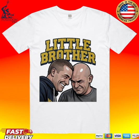 Michigan Wolverines Vs Uconn Huskies Dusty May And Dan Hurley Funny Little Brother T-shirt