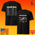 Microwave Much Love North America 2026 Anniversary Tour T-shirt