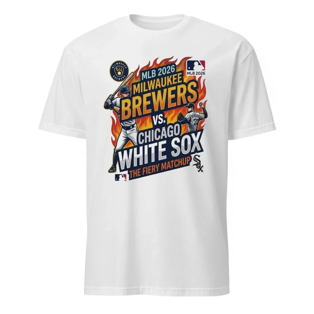 Milwaukee Brewers vs. Chicago White Sox MLB Schedule 2026 Shirt