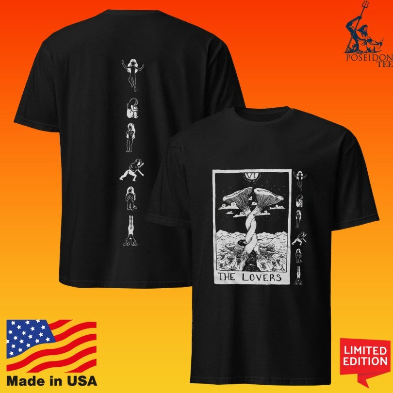 Miniminuteman Lovers Tarot Card T-shirt
