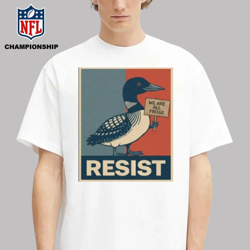 Minnesota Loon Resist Poster Shirt