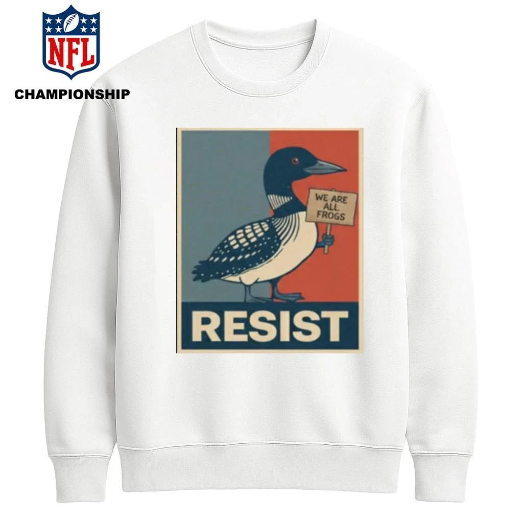 Minnesota Loon Resist Poster Shirt