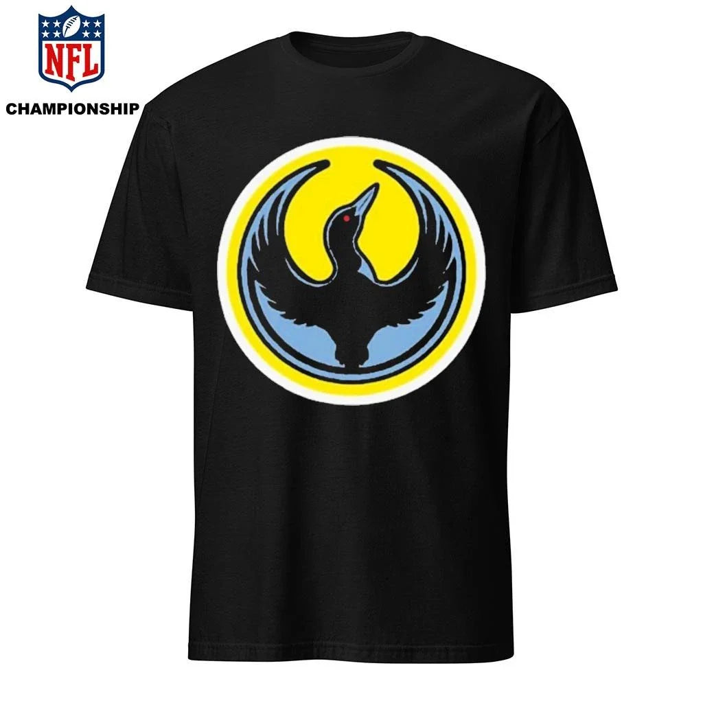 Minnesota Rebel Alliance Loon Yellow Circle Emblem Shirt