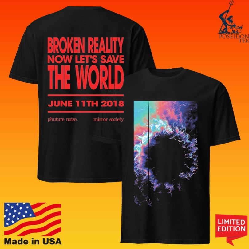 Mirror Society Bms Broken Reality T-shirt
