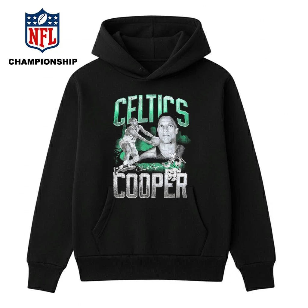 Mitchell And Ness Chuck Cooper Boston Celtics 75th Anniversary NBA Pioneers Shirt