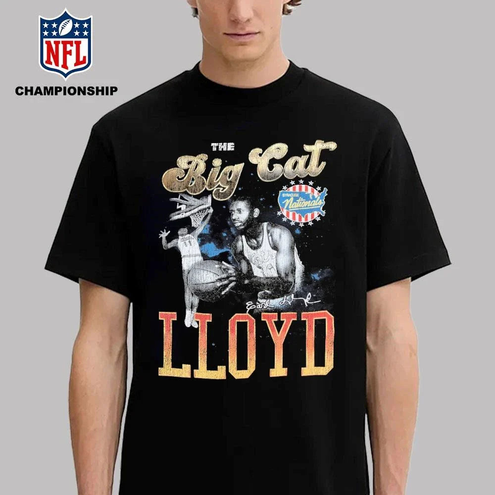 Mitchell And Ness Earl Lloyd Syracuse 75th Anniversary NBA Pioneers Player Shirt
