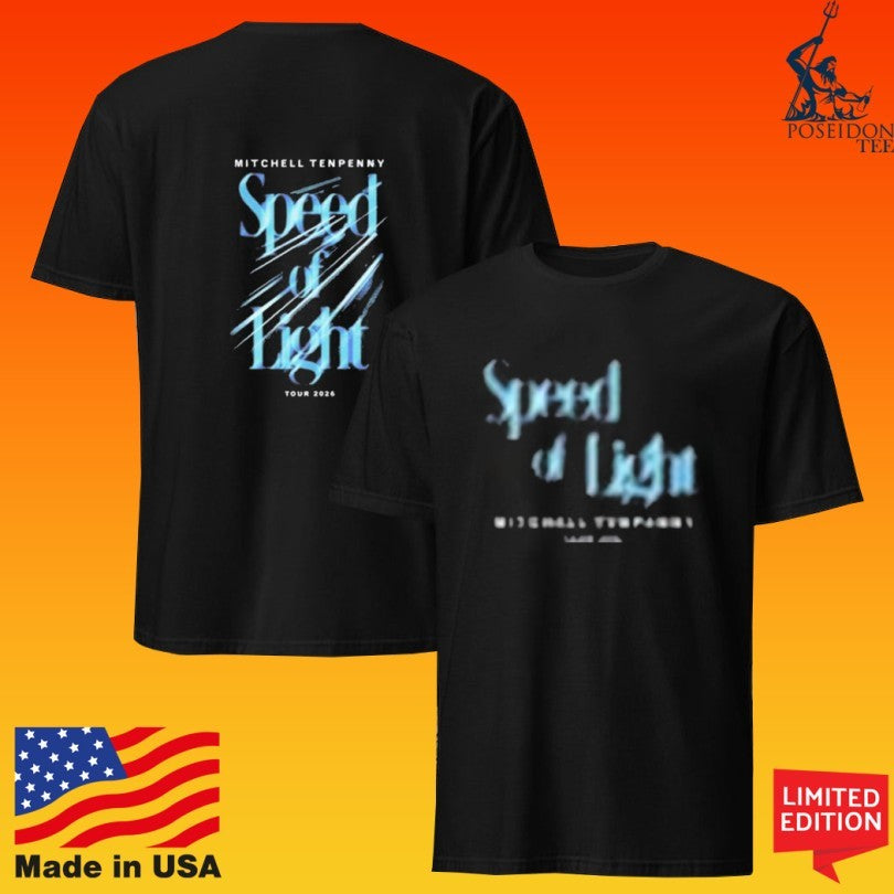 Mitchell Tenpenny Speed Of Light Tour T-shirt