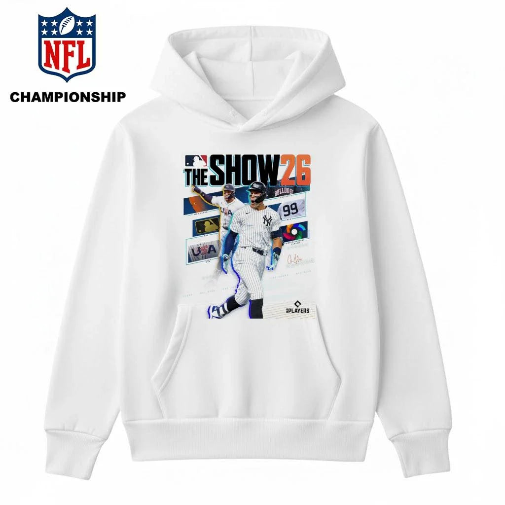 MLB The Show 26 Aaron Judge From New York Yankees Cover Athlete Shirt