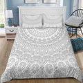 Waiting For You Grey Bedding Set (Duvet Cover & Pillow Shams)