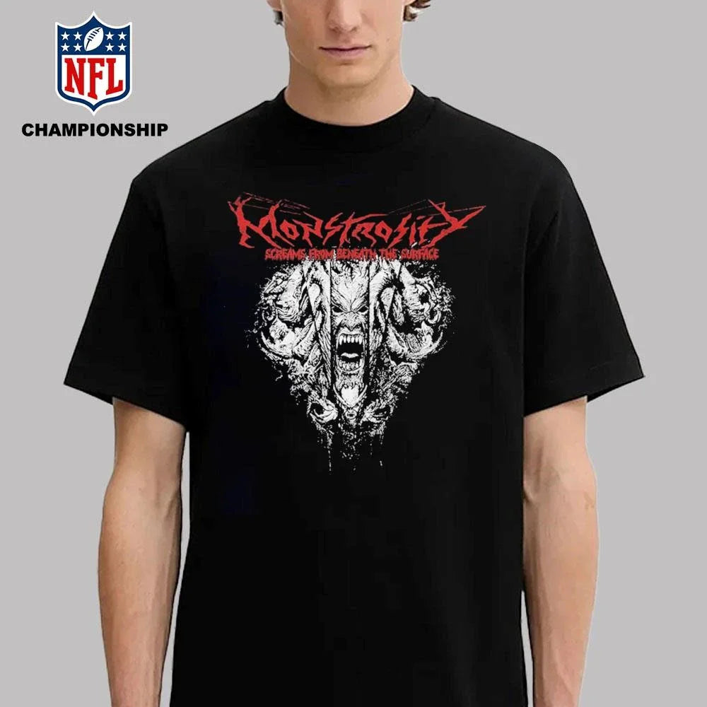 Monstrosity Screams From Beneath The Surface Shirt
