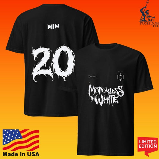 Motionless In White Decades Soccer Jersey T-shirt