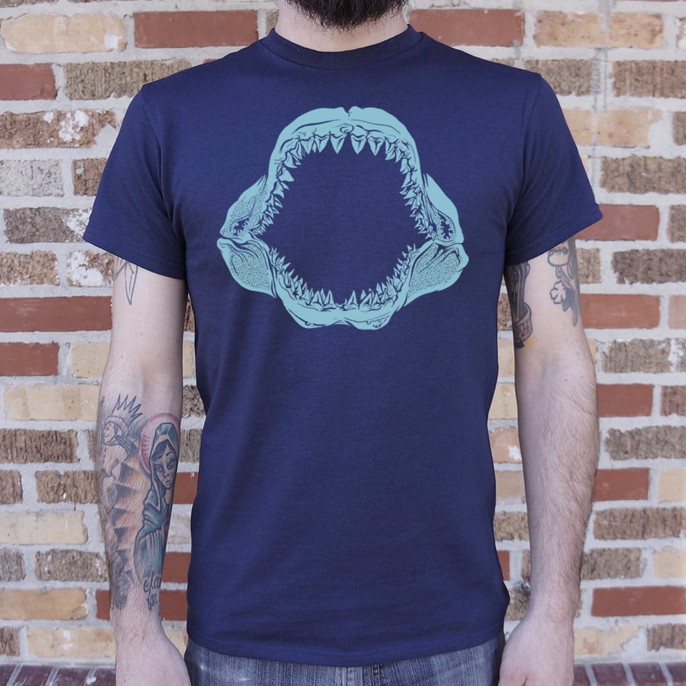 Mouth of the Megalodon Giant Shark Jaw Skeleton
