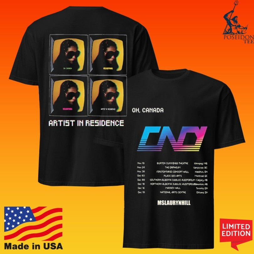 Ms Lauryn Hill Artist In Residence Mlh Cnd T-shirt