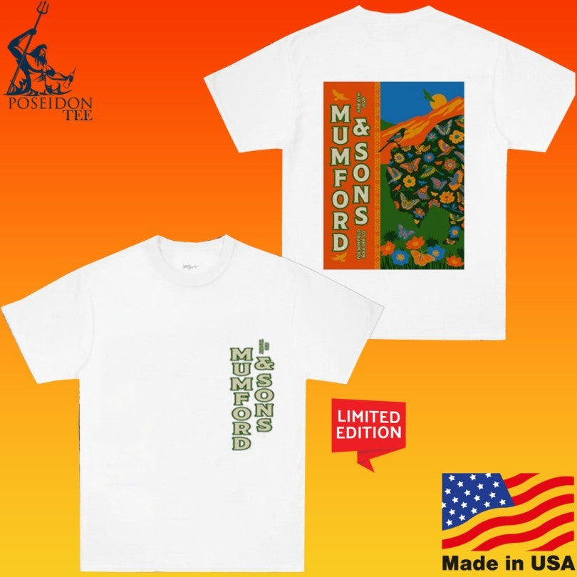 Mumford & Sons 6 6 2026 Boulder, Co T-shirt