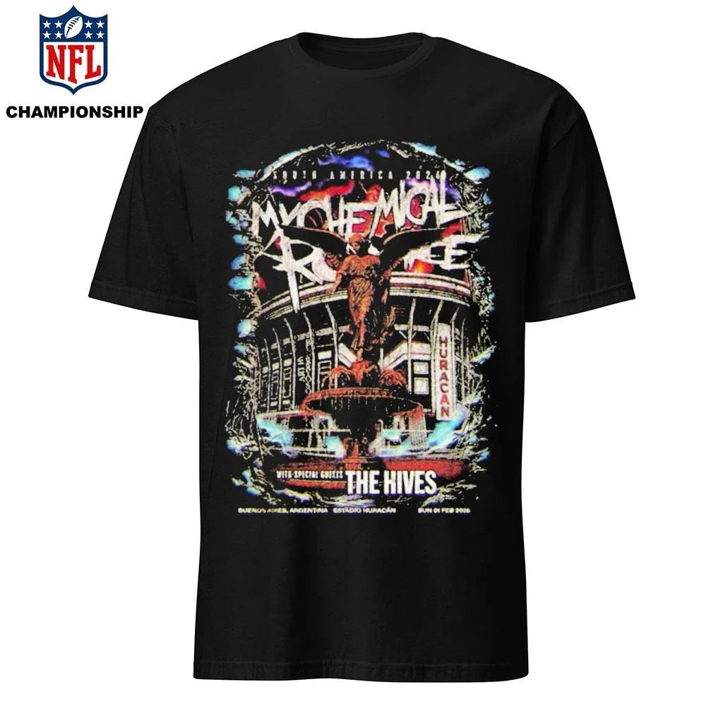 My Chemical Romance Feb 1 2026 Estadio Huracan Argentina Shirt
