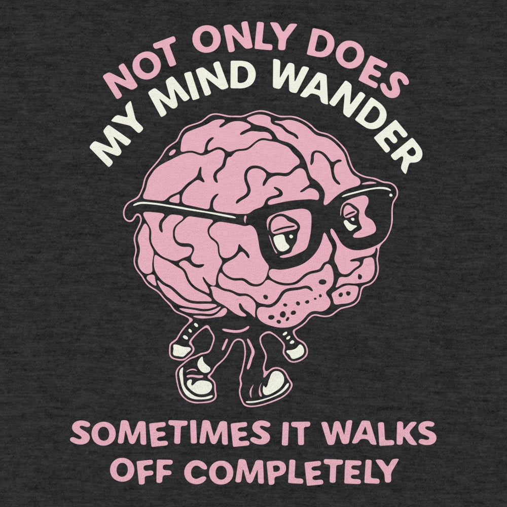 My Mind Wanders and Sometimes Walks Off Completely
