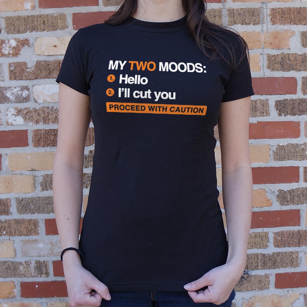 My Two Moods Hello or I'll Cut You