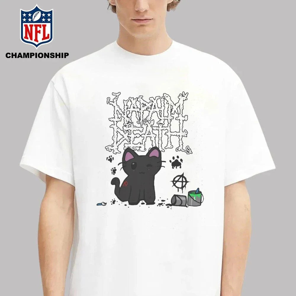 Napalm Death There is No Authority but Cats Shirt