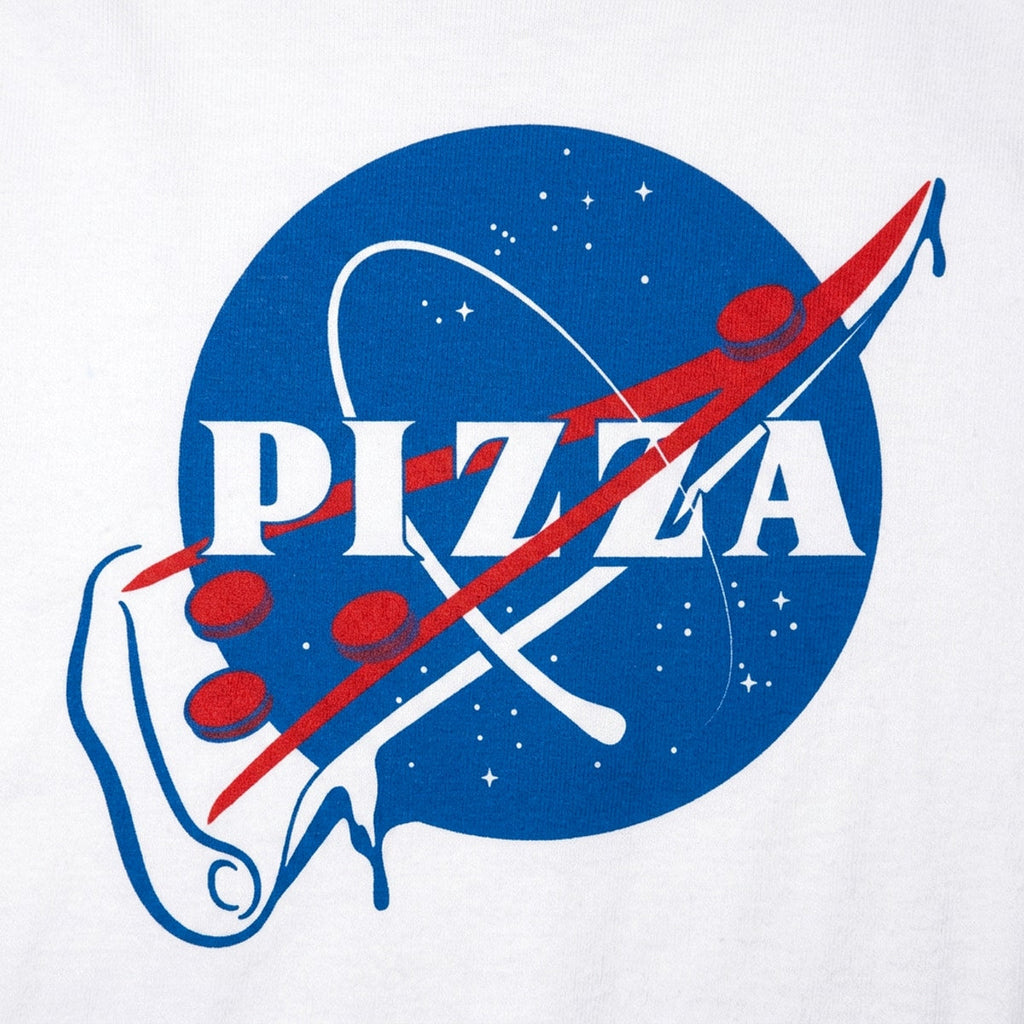 NASA Slice Pizza Space Agency Logo Parody