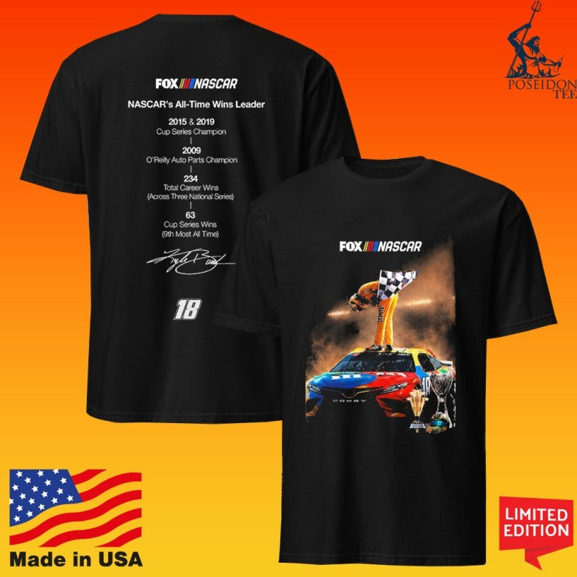 Nascar Thank You Rowdy Kyle Busch 18 T-shirt