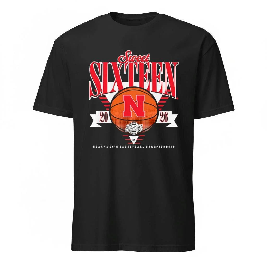 Nebraska Cornhuskers MBB 2026 Sweet Sixteen Shirt