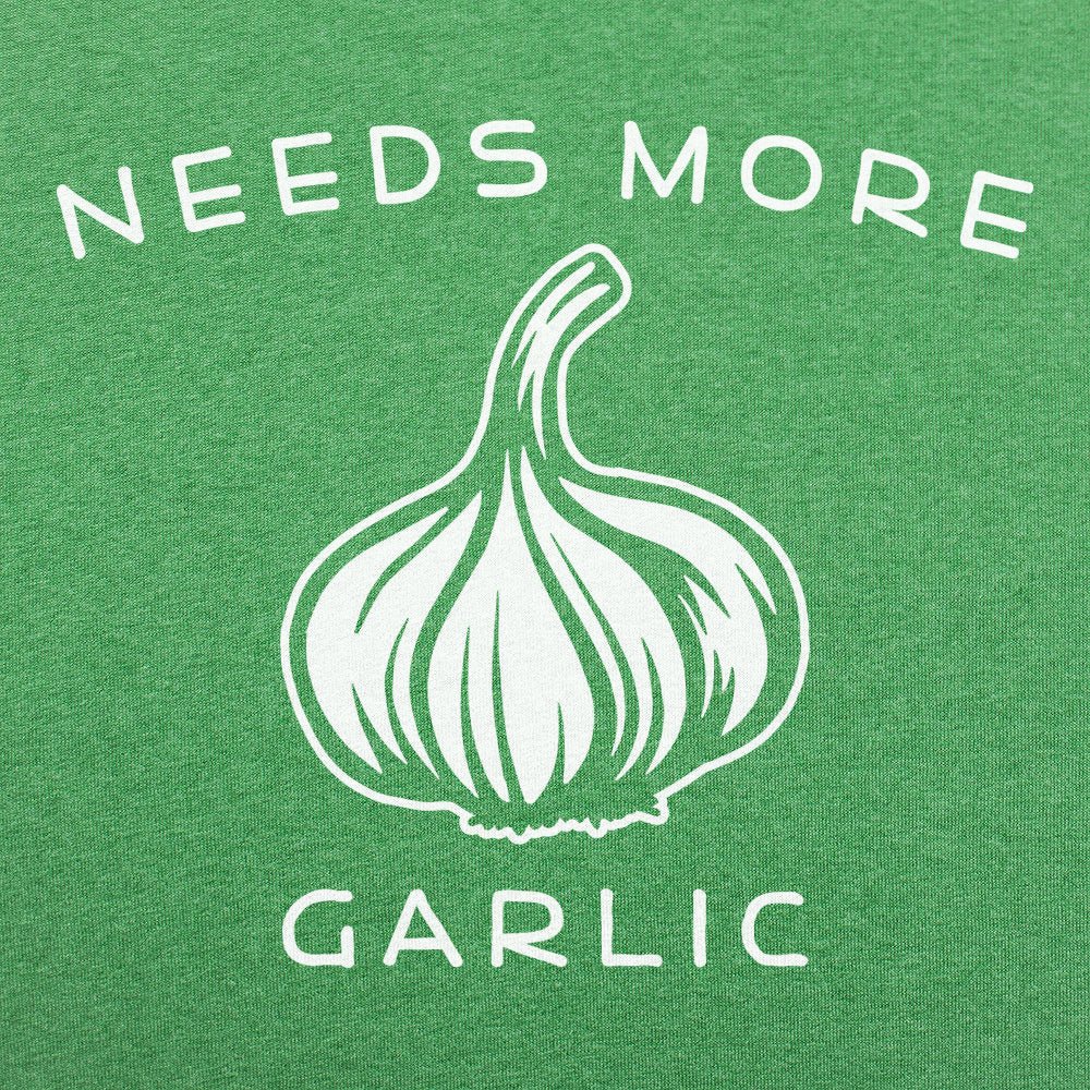 Needs More Garlic Bulb Cooking Pun