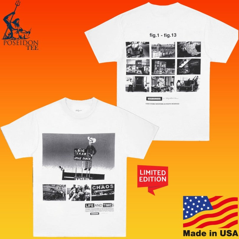 Neighborhood Chaos Life And Times Nh X Osamu Nagahama T-shirt