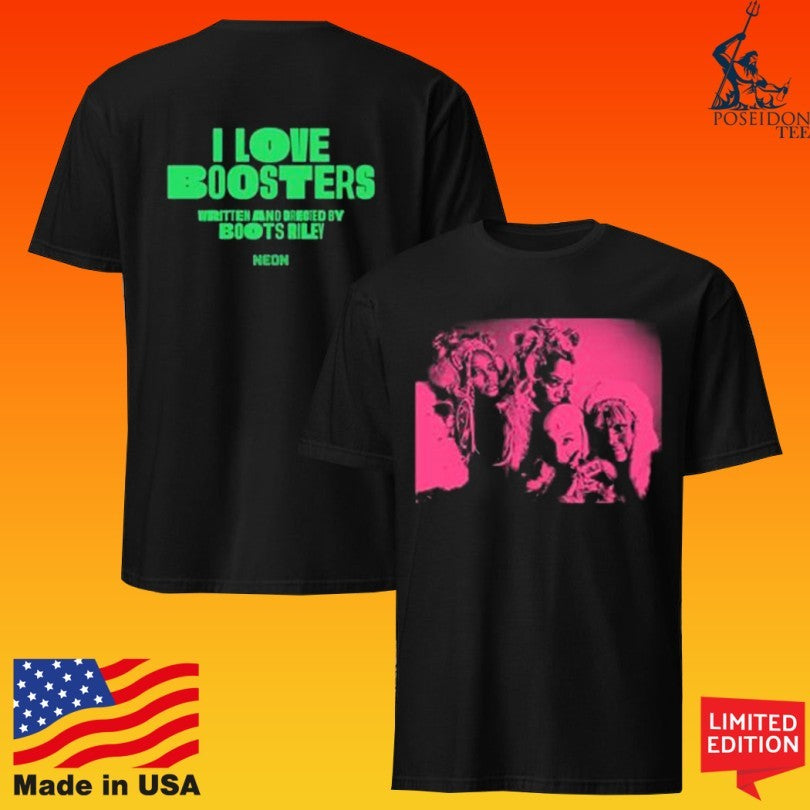 Neonrated I Love Boosters Brights T-shirt