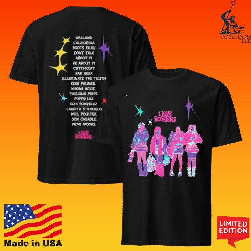Neonrated I Love Boosters Velvet Gang T-shirt